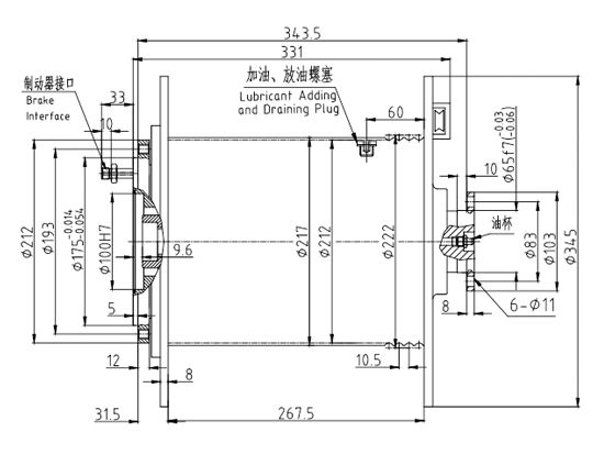 卷揚減速機JQL460