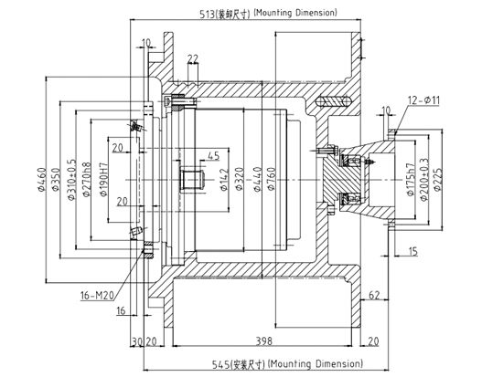 卷?yè)P(yáng)減速機(jī)JQL335C