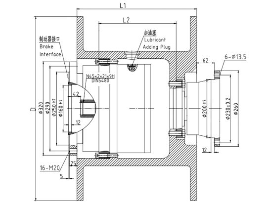 卷揚減速機JQL280