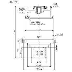 回轉(zhuǎn)減速機(jī)JHZ295